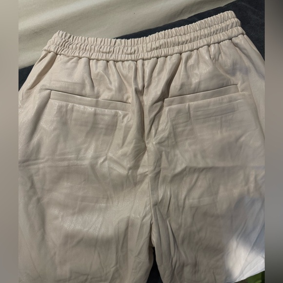 JONATHAN SIMKHAI TAY VEGAN LEATHER JOGGERS - Picture 2 of 5